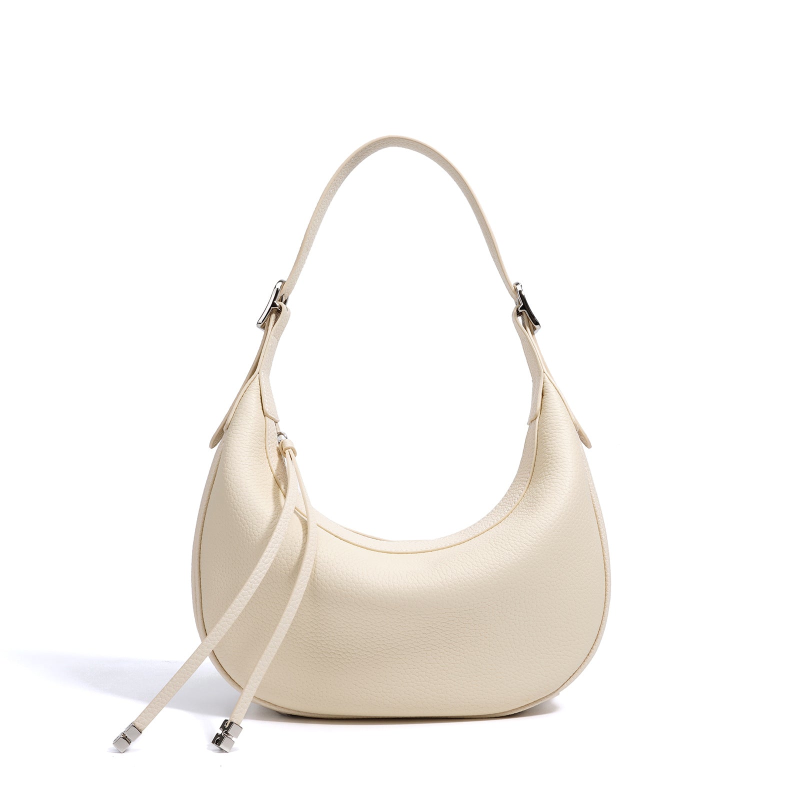 Half Moon Bag - Fashion Simple Niche Design Leather Crossbody Shoulder 2025