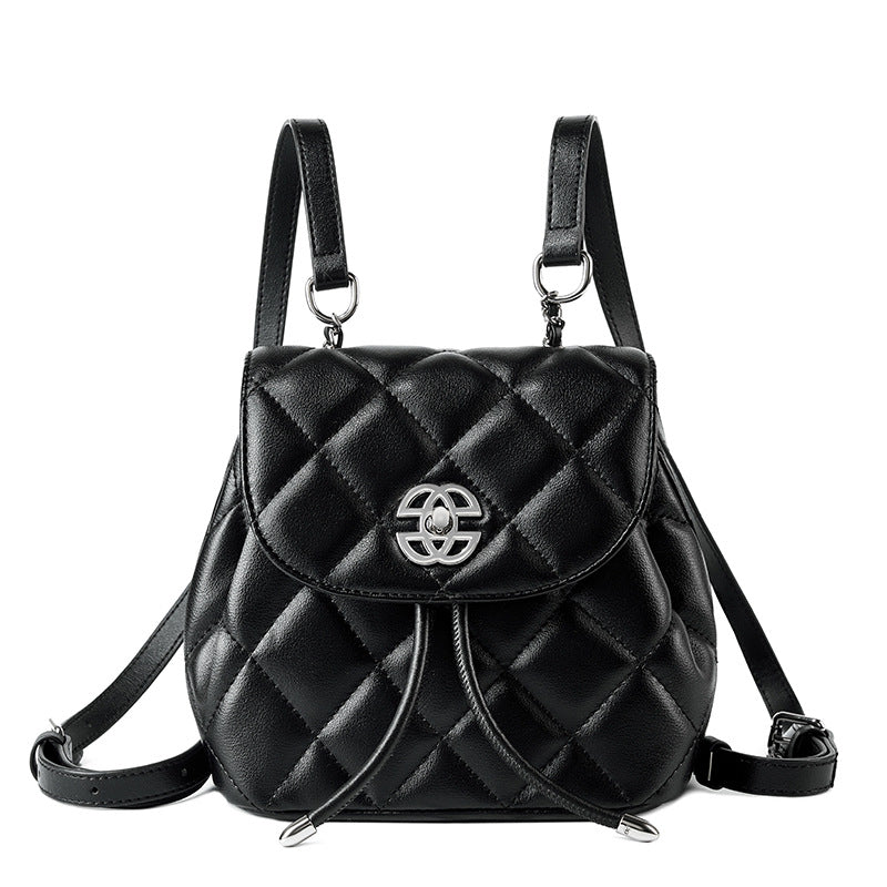 Genuine Leather Backpack - Women's Fashion Large Capacity Bag 2025
