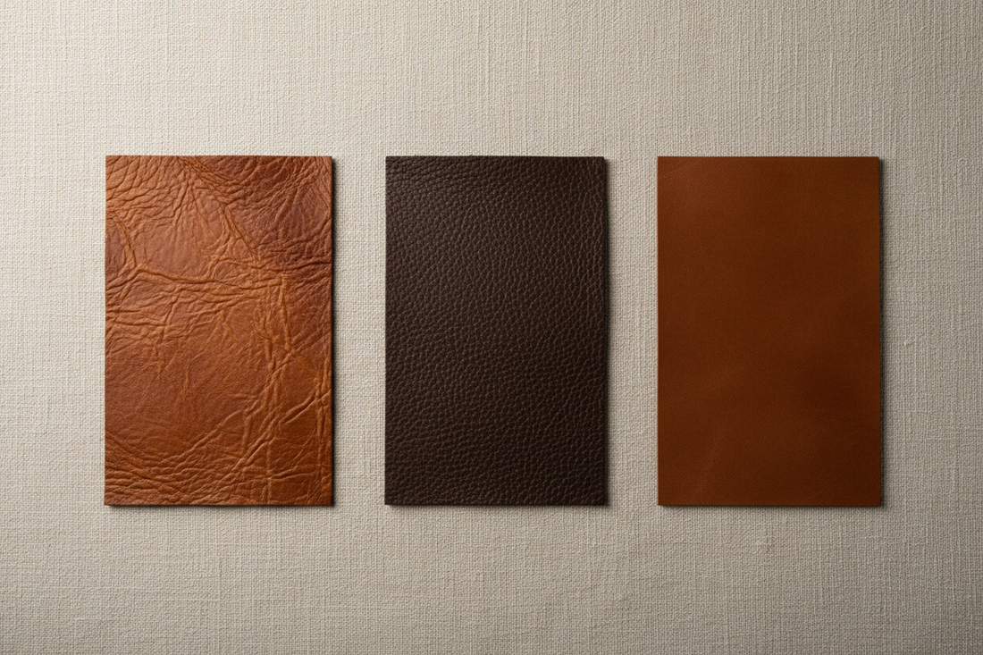 Leather Types Explained: A Guide to Cowhide, Top-Layer, and Genuine Leather