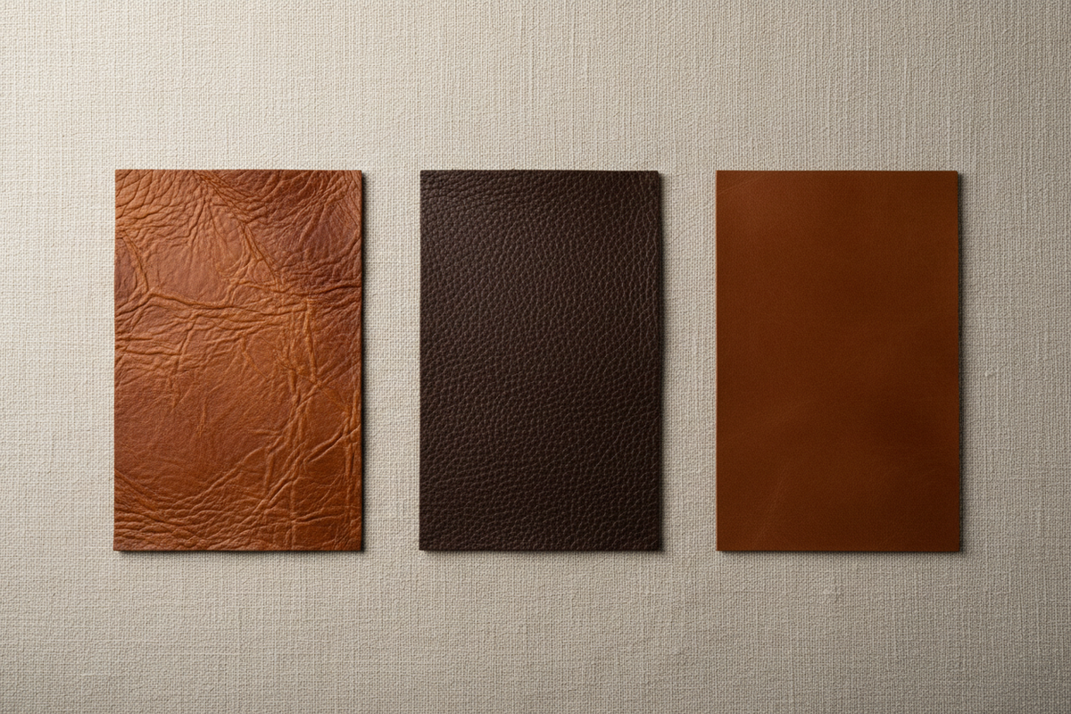 Leather Types Explained: A Guide to Cowhide, Top-Layer, and Genuine Leather