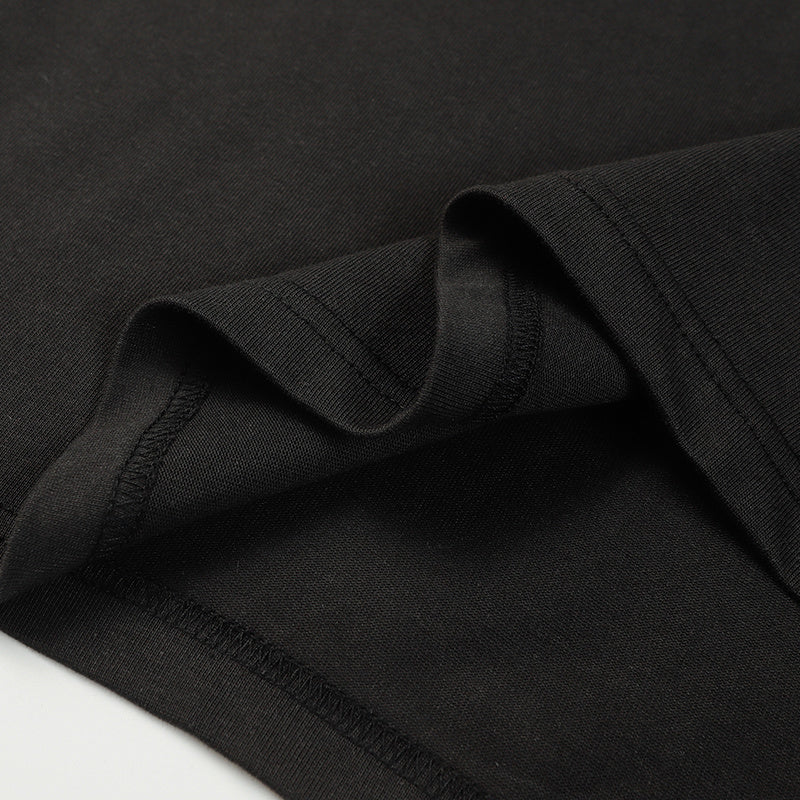 Streetwear T Shirts Casual Oversize Sports Style Loose Short Sleeve Cotton O Neck Hip Hop Tee Summer