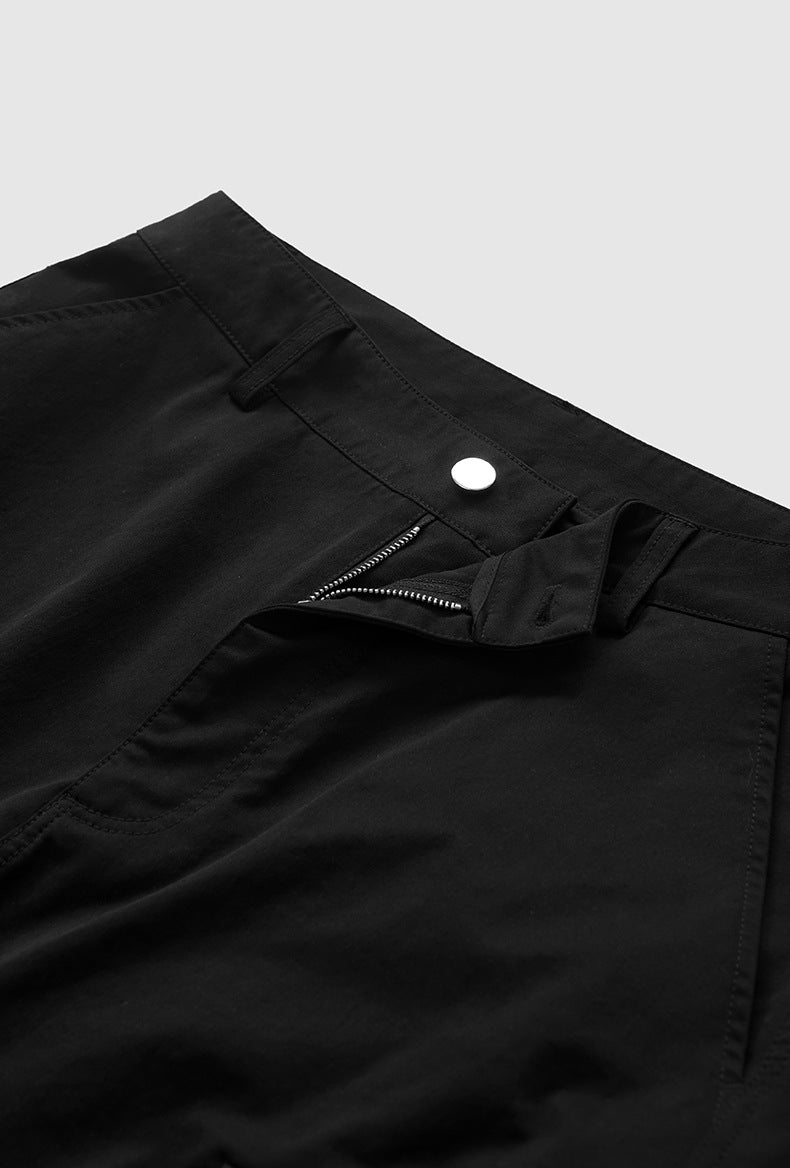 High Street Functional Wind Cannonball Wide Leg Pants Autumn And Winter New Fashion Brand Relaxed-fit Casual Pants For Men