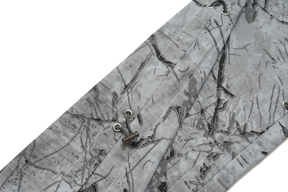 Tie-Dye Camouflage Casual Pants Men's High Street Retro American Style Outdoor Sports Loose Micro-flared Wide-leg Pants
