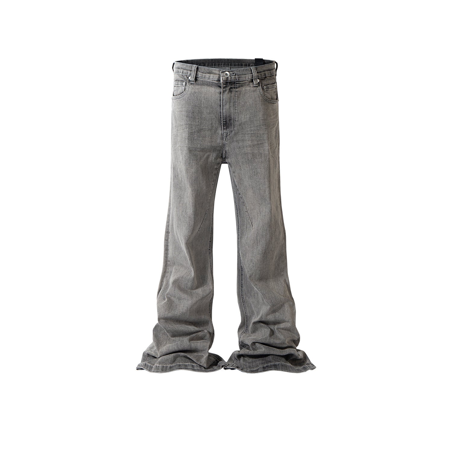 Men's Wear Women's Spring And Summer Trousers Unisex Old Washed High Street Crumpled Cat Whiskers Waste Earth Style Jeans