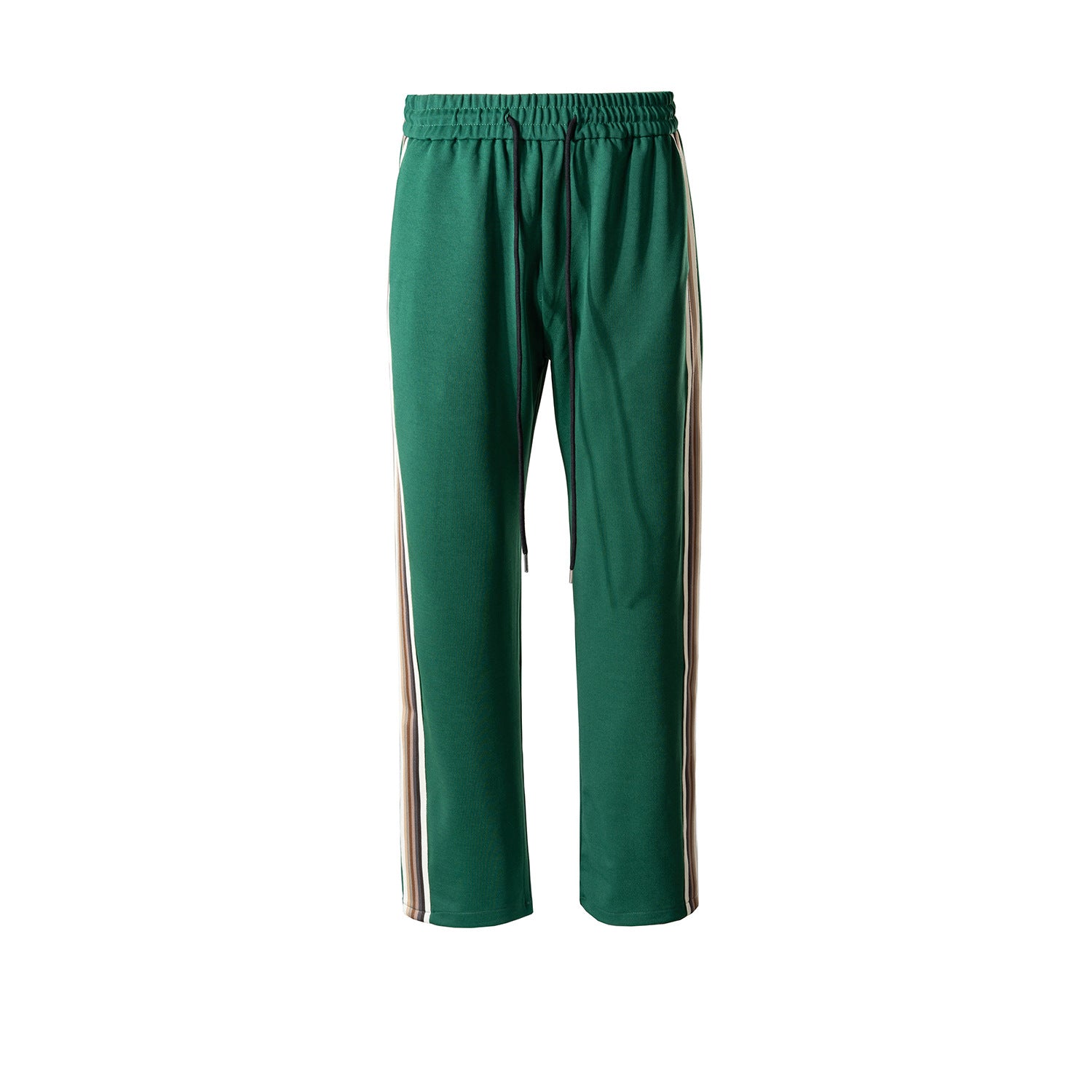 Men's Clothing Women's Spring And Summer Sports Style Bar Straight Trousers Men's And Women's Drawstring Elastic Casual Pants
