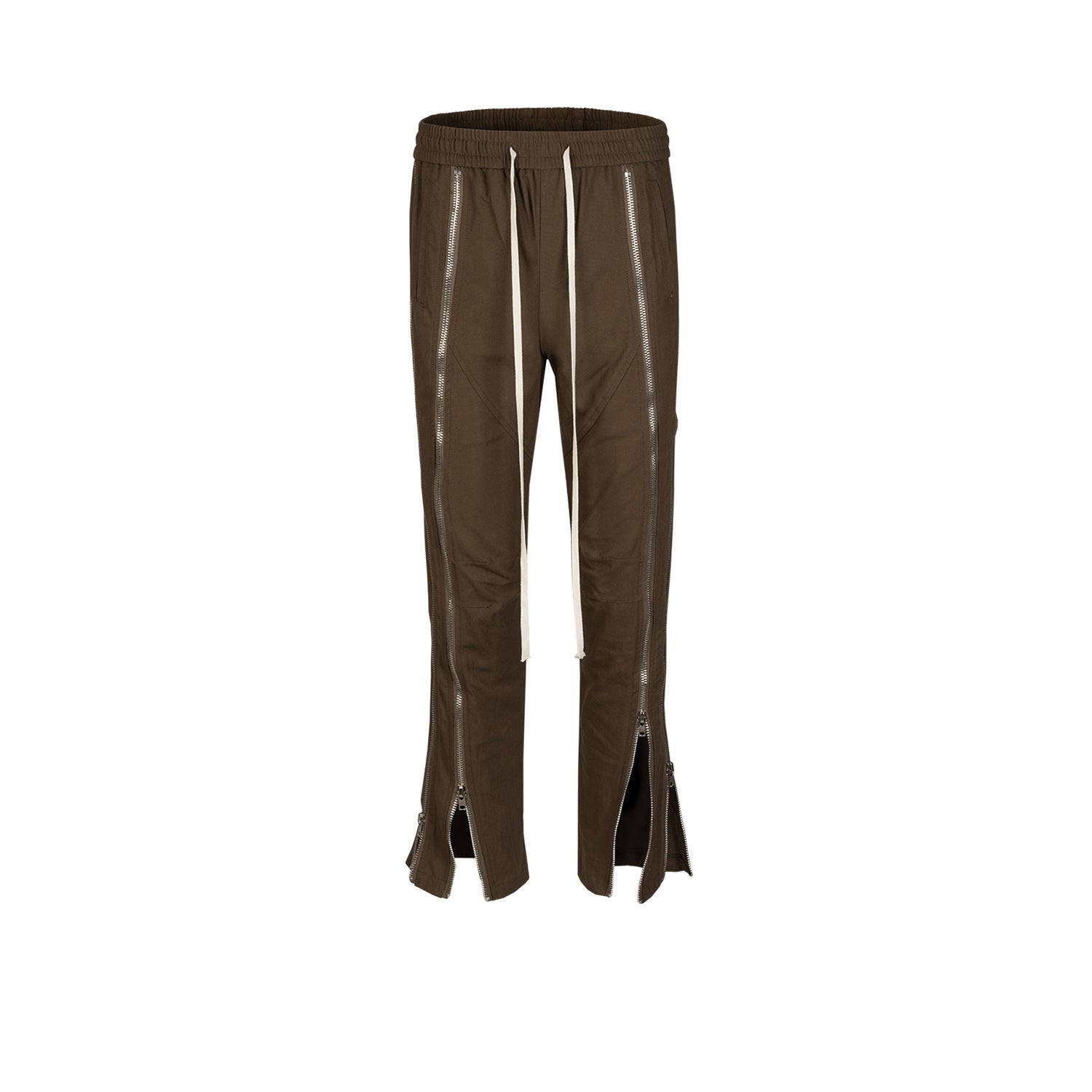 Men's Hip-Hop High Street Style Trousers Multi-Zipper Unisex Nylon Casual Pants