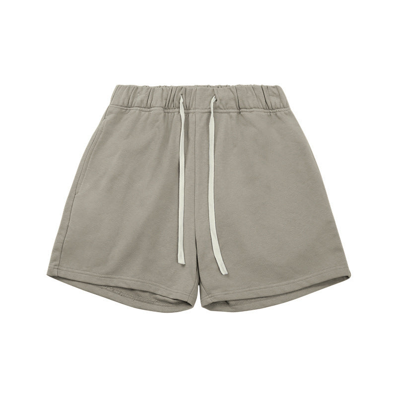 American Home Fitness Sports Shorts Summer New Fashion Brand Loose FOG Color Shorts Men