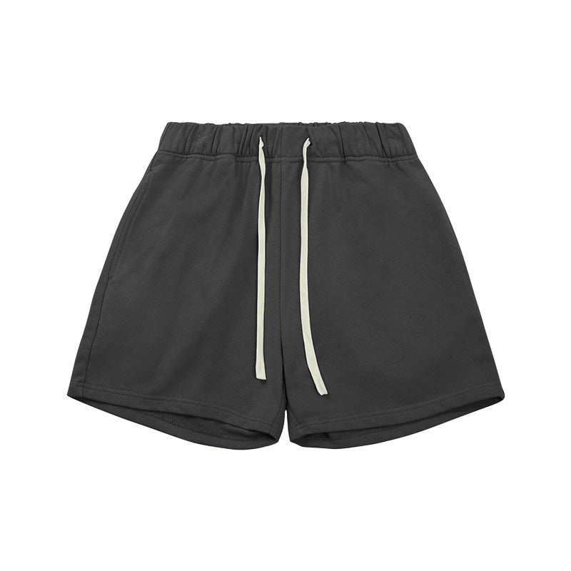 American Home Fitness Sports Shorts Summer New Fashion Brand Loose FOG Color Shorts Men