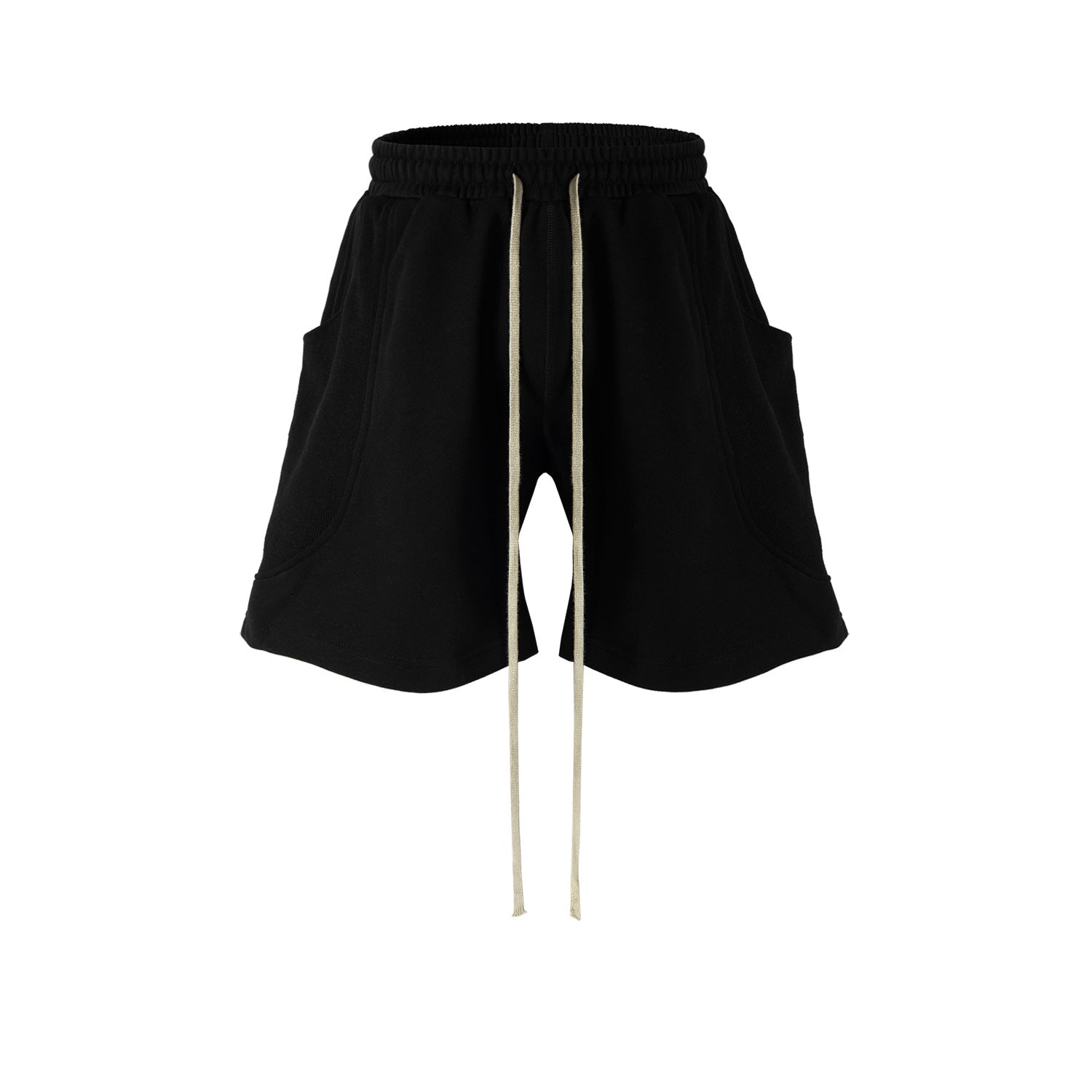 Men's And Women's Spring And Summer Stitching Side Double-Layer Big Pocket Casual Pants Men's And Women's High Street Contrast Color Trendy Shorts