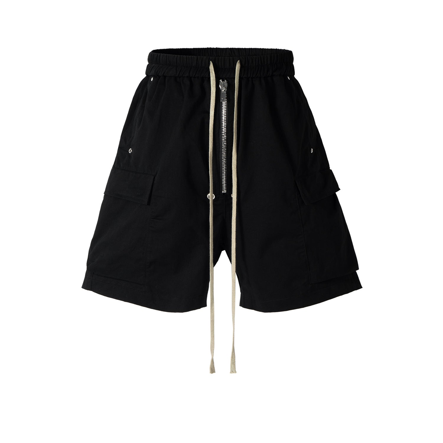 Men's Clothing Women's Spring And Summer High Street Casual Pants Men's And Women's Same Style Zipper Dark Style Men's Tooling Shorts
