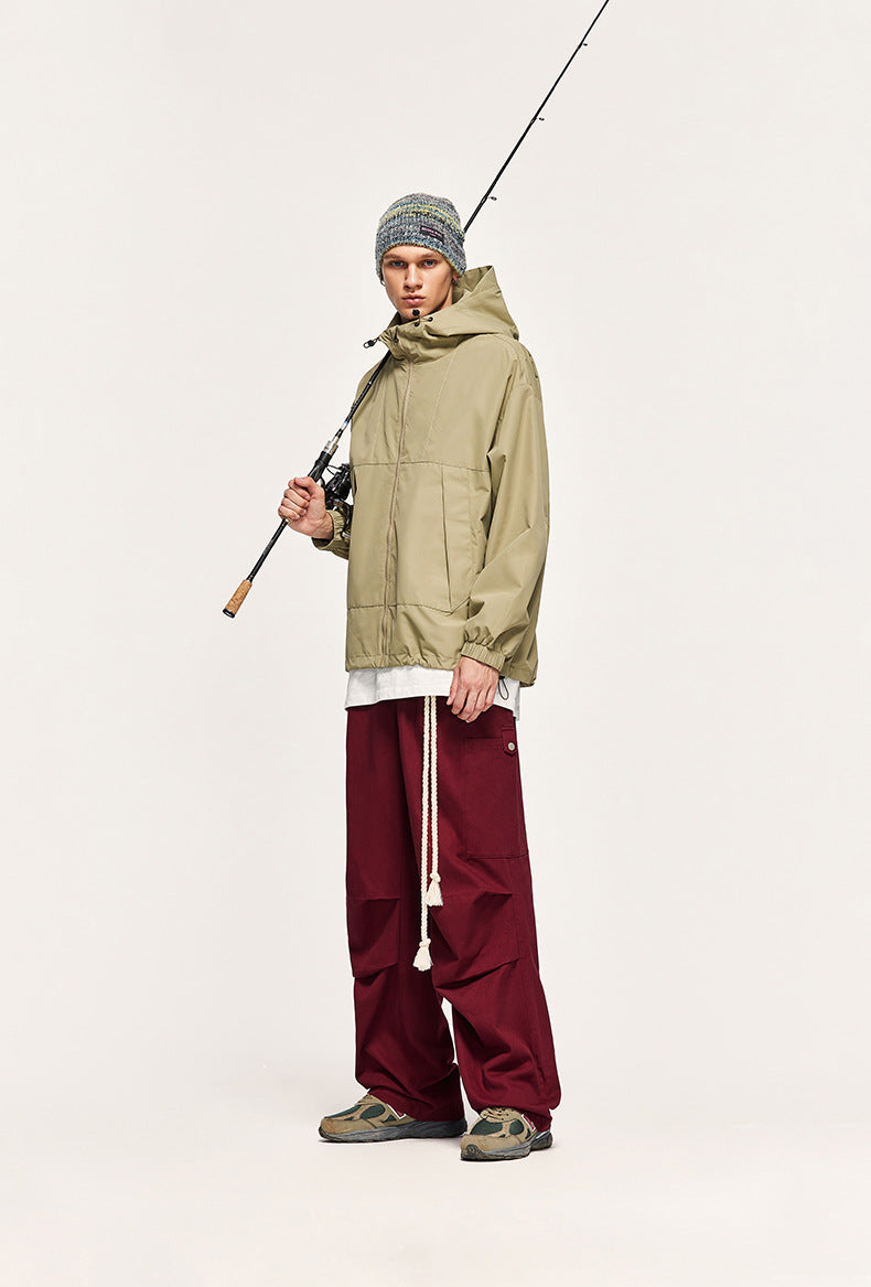Tether Tooling Wide Leg Pants Autumn And Winter New Fashion Brand Personalized Loose Casual Trousers For Men And Women