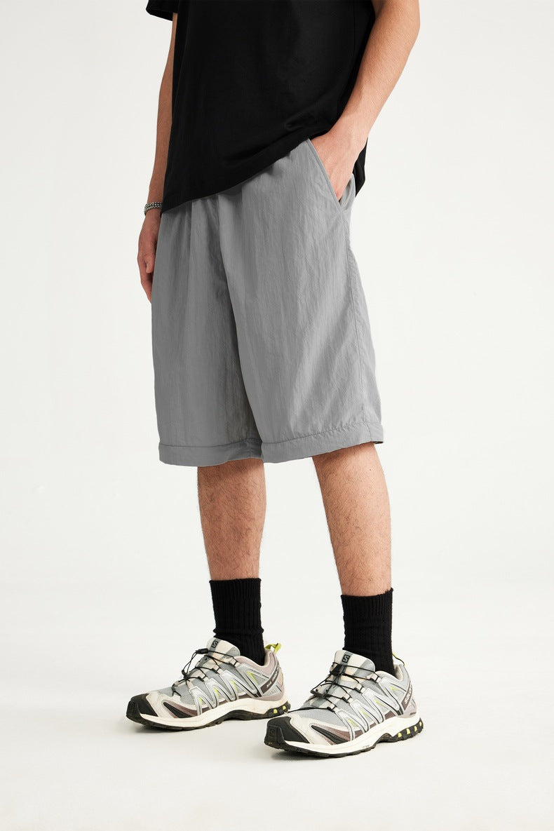 2025 Spring And Summer New Wide Leg Disassembly Pants One Pants Wear Waterproof Casual Big Leg Straight Pants For Men