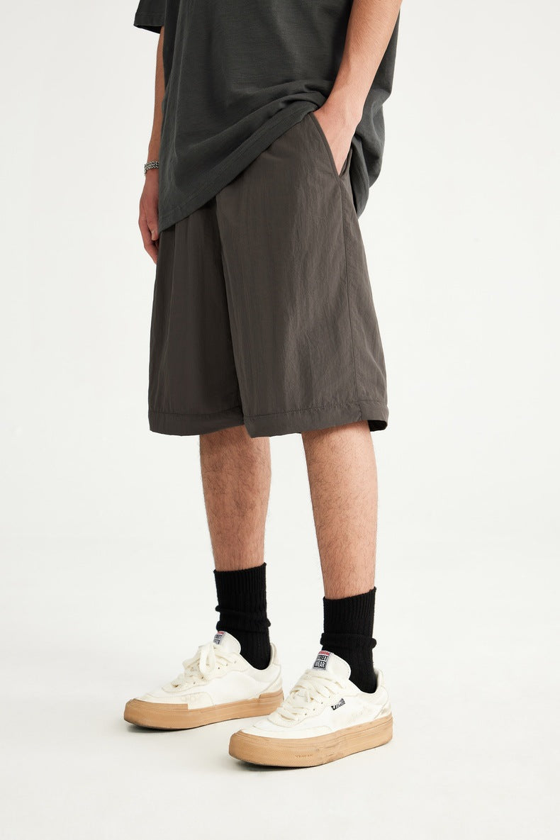 2025 Spring And Summer New Wide Leg Disassembly Pants One Pants Wear Waterproof Casual Big Leg Straight Pants For Men