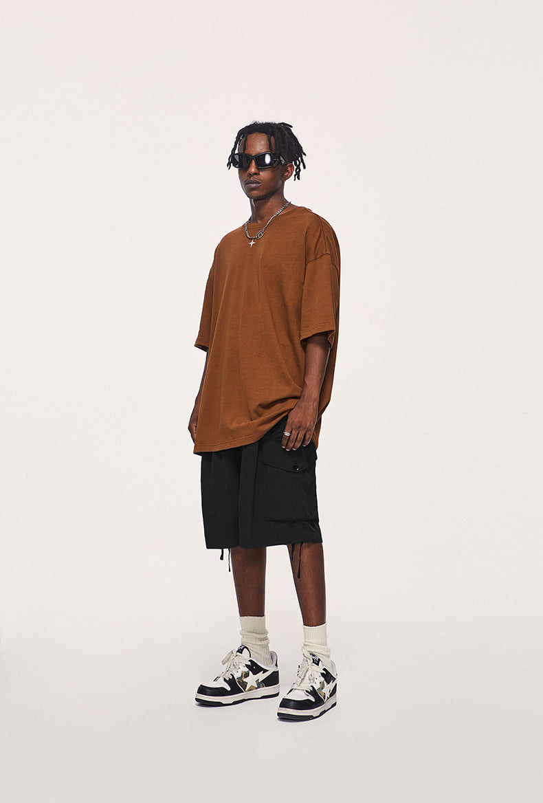Men's | Japanese Loose Casual Tooling Shorts Spring And Summer New Fashion Brand Outdoor Tooling Men's Shorts