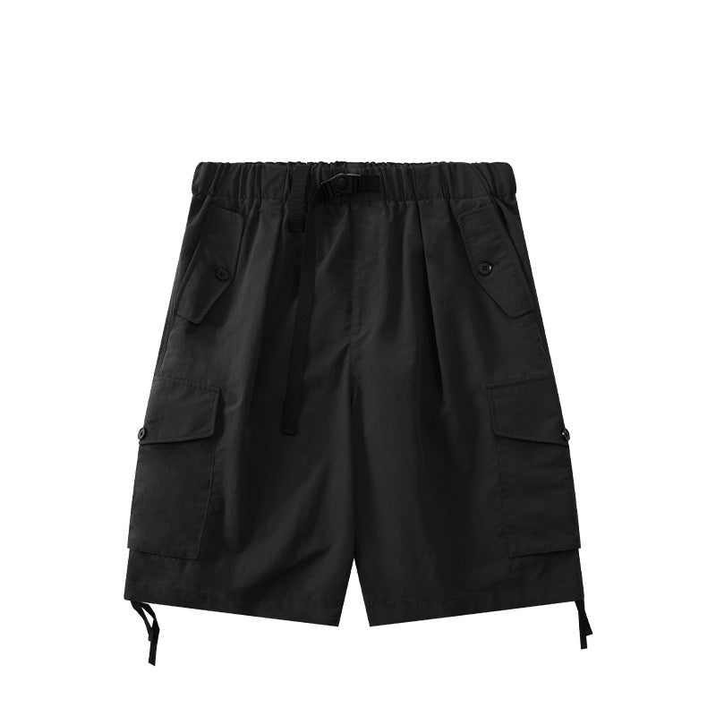 Men's | Japanese Loose Casual Tooling Shorts Spring And Summer New Fashion Brand Outdoor Tooling Men's Shorts