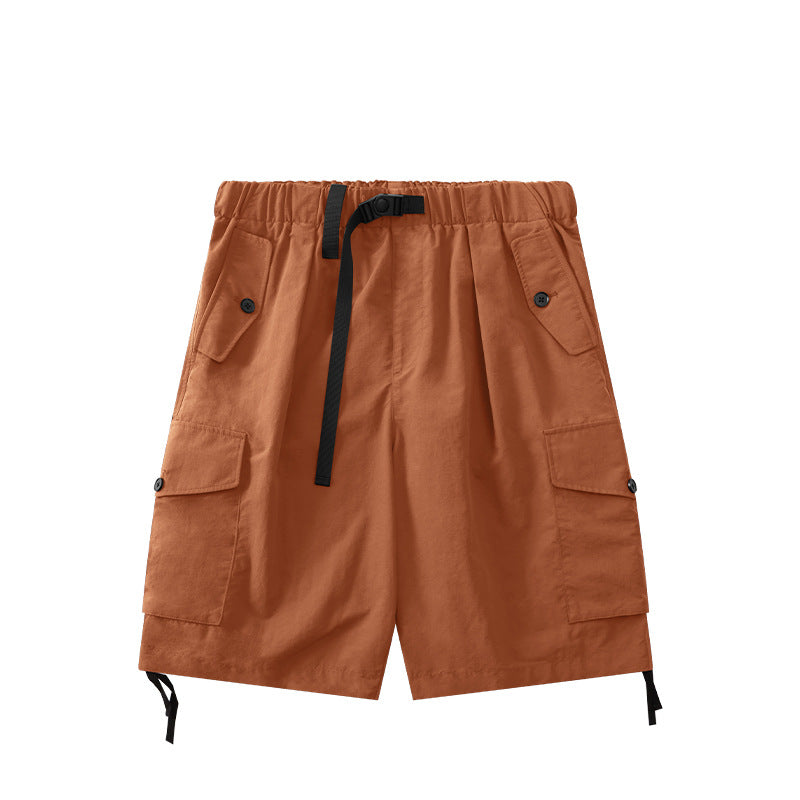 Men's | Japanese Loose Casual Tooling Shorts Spring And Summer New Fashion Brand Outdoor Tooling Men's Shorts