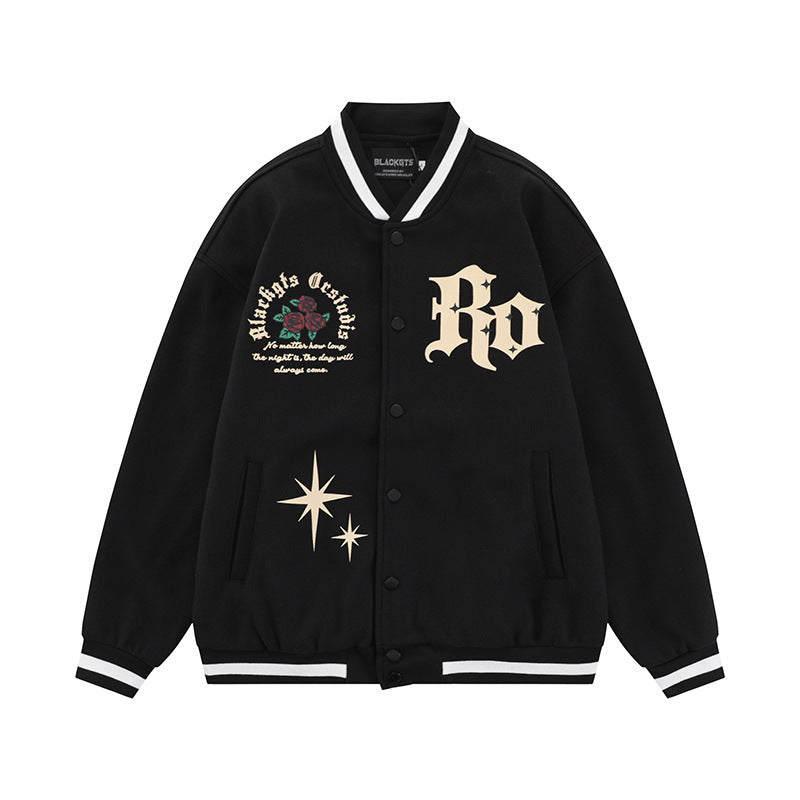 American Fashion Brand Baseball Suit Coat Cotton Jacket