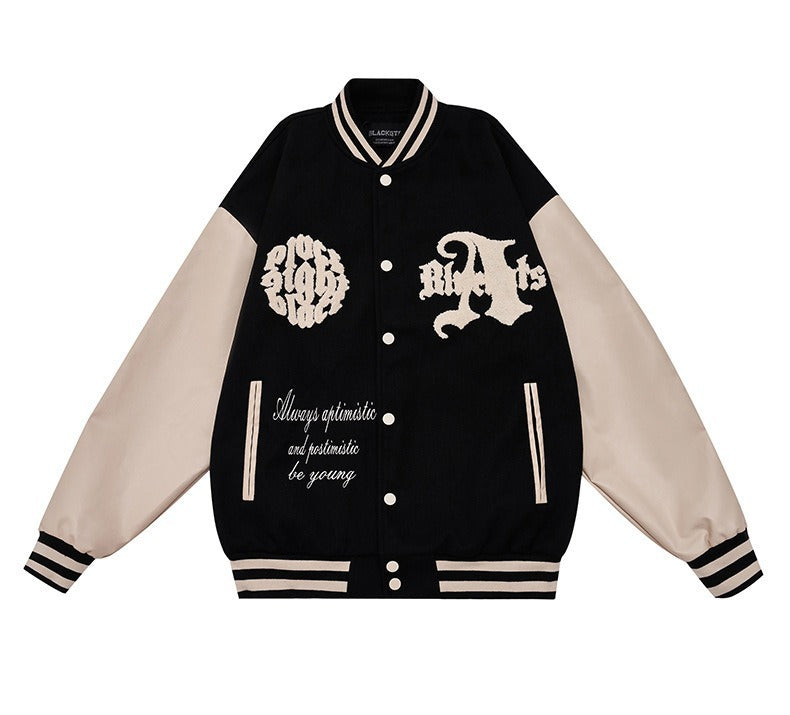 American Fashion Brand Baseball Suit Coat Cotton Jacket