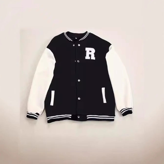 2025 Spring Autumn Street Men's Fashion Trend Loose Casual Baseball Uniform Jacket For Outdoor And Dating