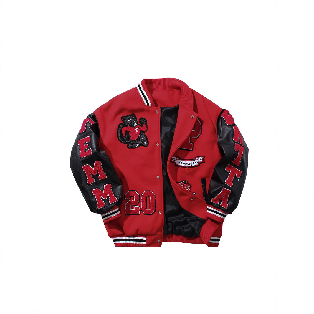 2025 Spring PATTA Heavy Industries Embroidered Pattern Baseball Suit Jacket For Men And Women