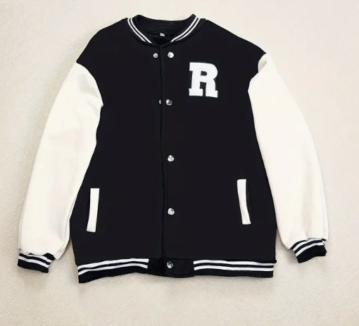 2025 Spring Autumn Street Men's Fashion Trend Loose Casual Baseball Uniform Jacket For Outdoor And Dating