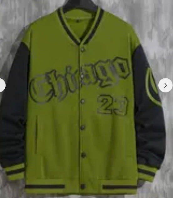 2025 Spring Autumn Street Men's Fashion Trend Loose Casual Baseball Uniform Jacket For Outdoor And Dating