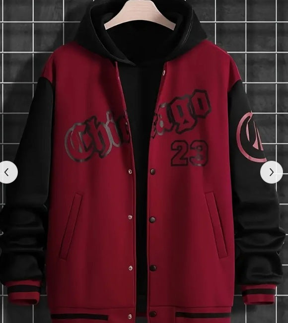 2025 Spring Autumn Street Men's Fashion Trend Loose Casual Baseball Uniform Jacket For Outdoor And Dating