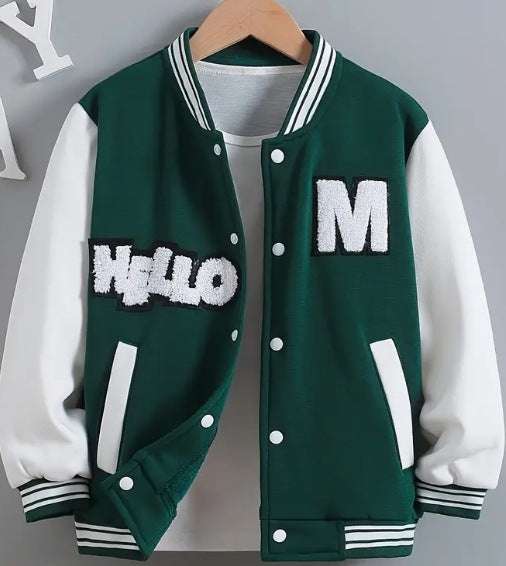 2025 Spring Autumn Street Men's Fashion Trend Loose Casual Baseball Uniform Jacket For Outdoor And Dating