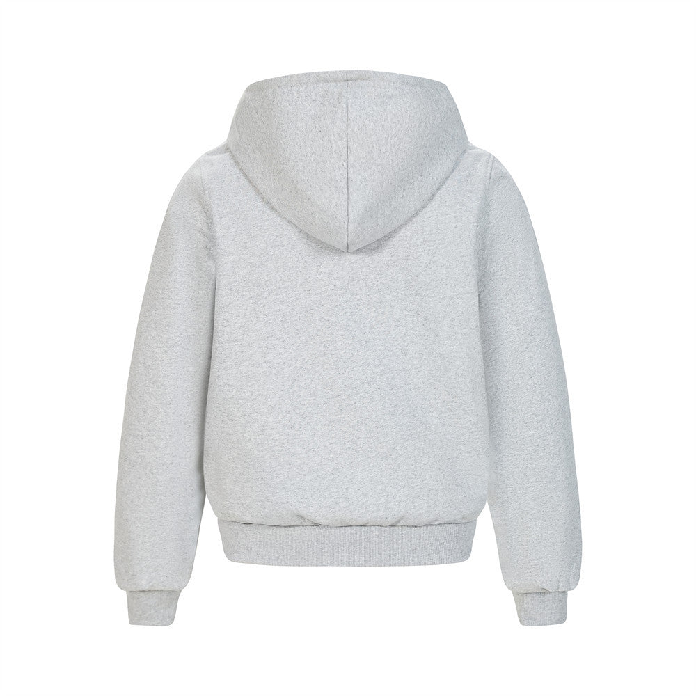 Rock Character Printed Hooded Cardigan Sweater For Boys Autumn Loose High Street Fashionable Ins Casual Hoodie Outer Coat
