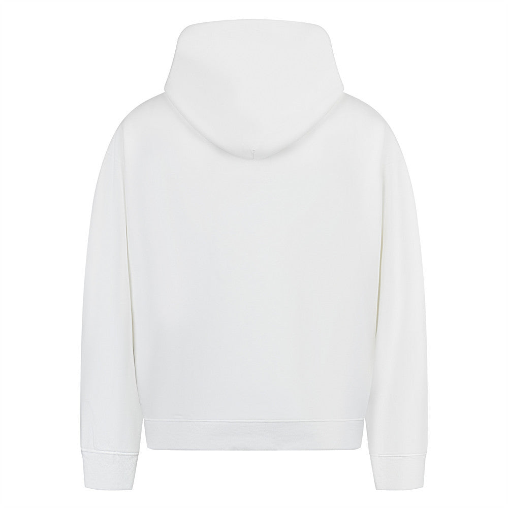 Fun Graffiti Print Hooded Sweater Men's Loose Casual Autumn And Winter Vibe Hip Hop Street Trendy Long Sleeve Sweatshirt