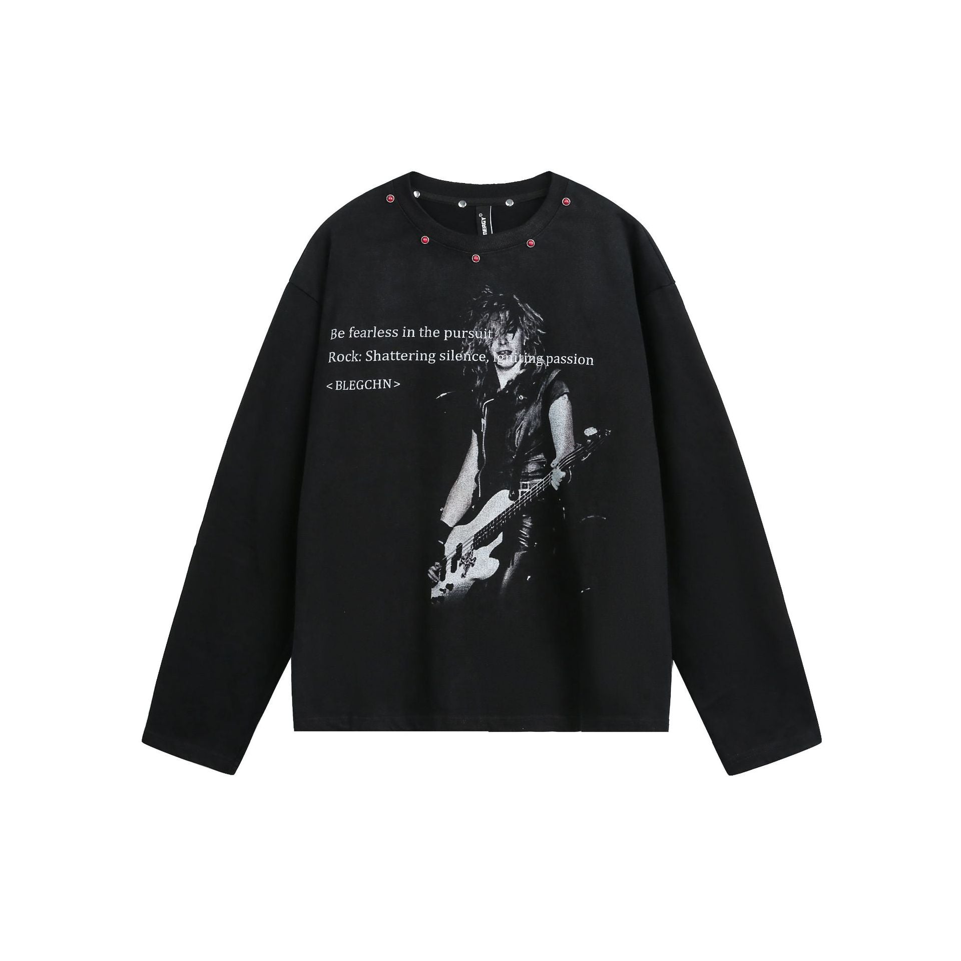 2025 New American Style High Street Hip Hop Dude Dude Trendy Figure Printed Loose Casual Knit Sweater
