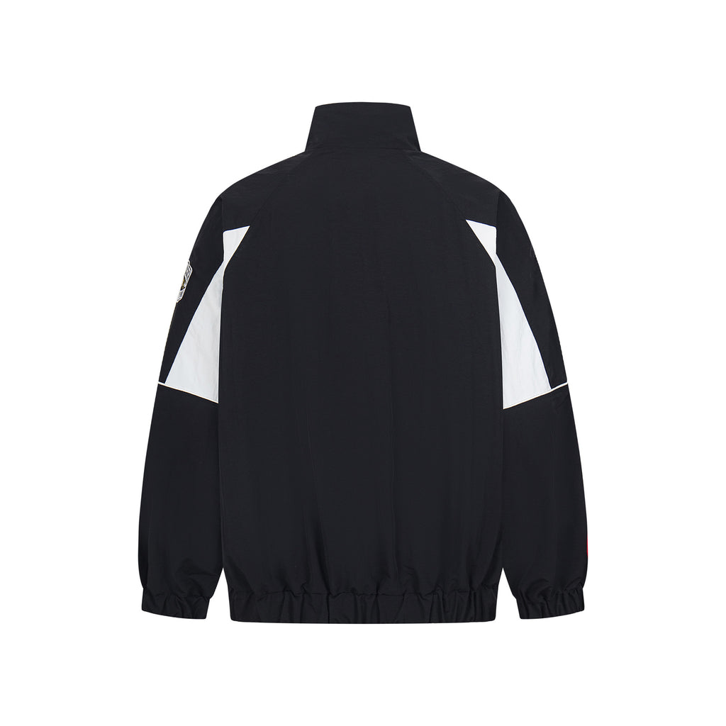 American Style High Street Fashion Brand Hip Hop Collar Jacket Casual Motorcycle Style Loose Unisex Jacket