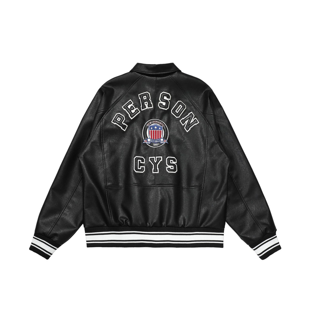 2025 New Arrival American Style Retro Street Trendy High Luxury New Style Handsome Hip-Hop All-Match Letter Embroidered Jacket Coat