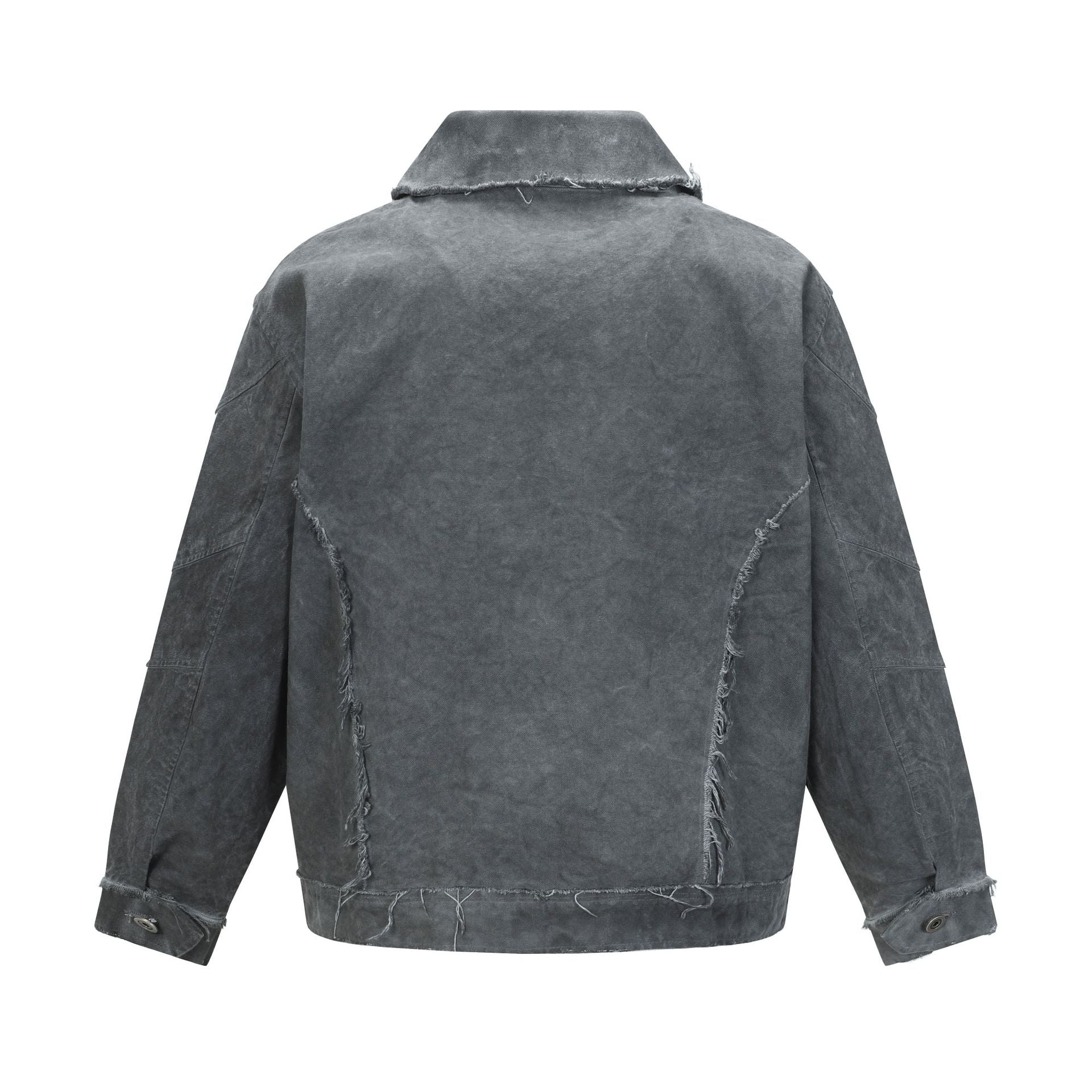 American Style Retro Hip-Hop Street Fried Rouge Design Sense Loose Lapel Jacket For Men And Women