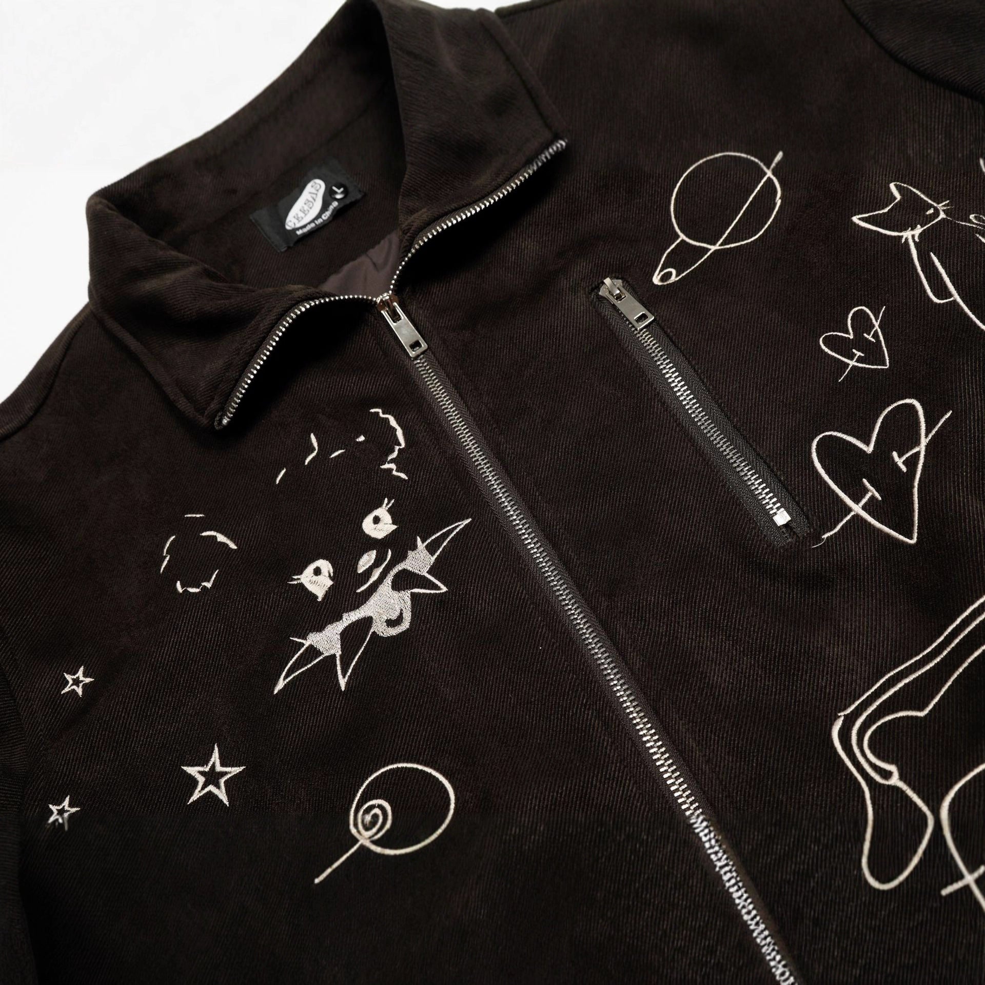 Autumn New Loose Design Sense Jacket Coat Niche Hip-hop All-match Retro Neutral Style Top