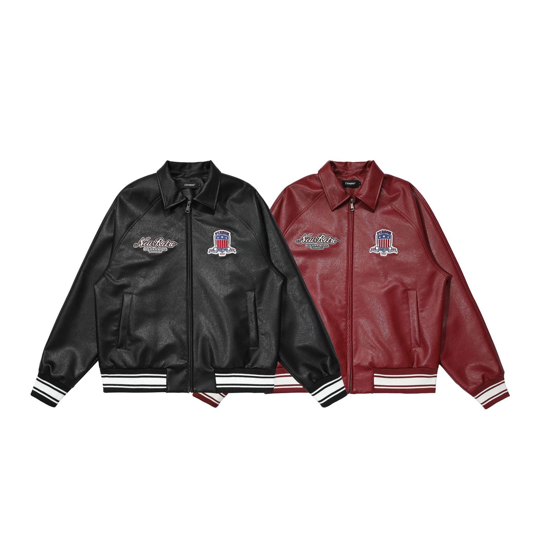 2025 New Arrival American Style Retro Street Trendy High Luxury New Style Handsome Hip-Hop All-Match Letter Embroidered Jacket Coat