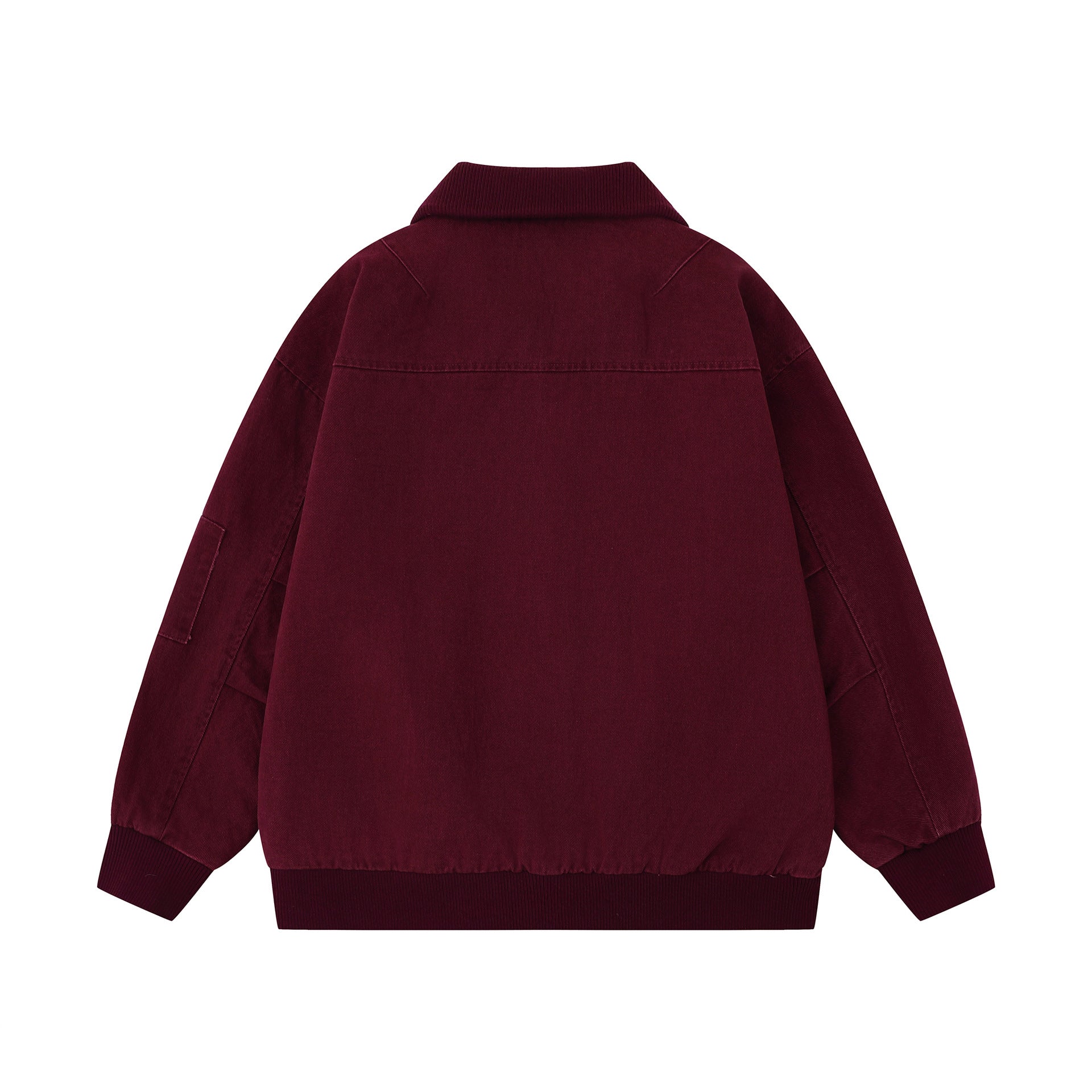 Hip-Hop Trendy Brand Antique Solid Color Loose Jacket Men's American Style Vintage Casual All-Match Jacket