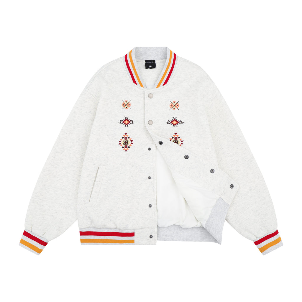 2025 New American Style Retro Trendy Street Trendy Hip-Hop Pi Handsome Letter Printing Trendy Casual Jacket