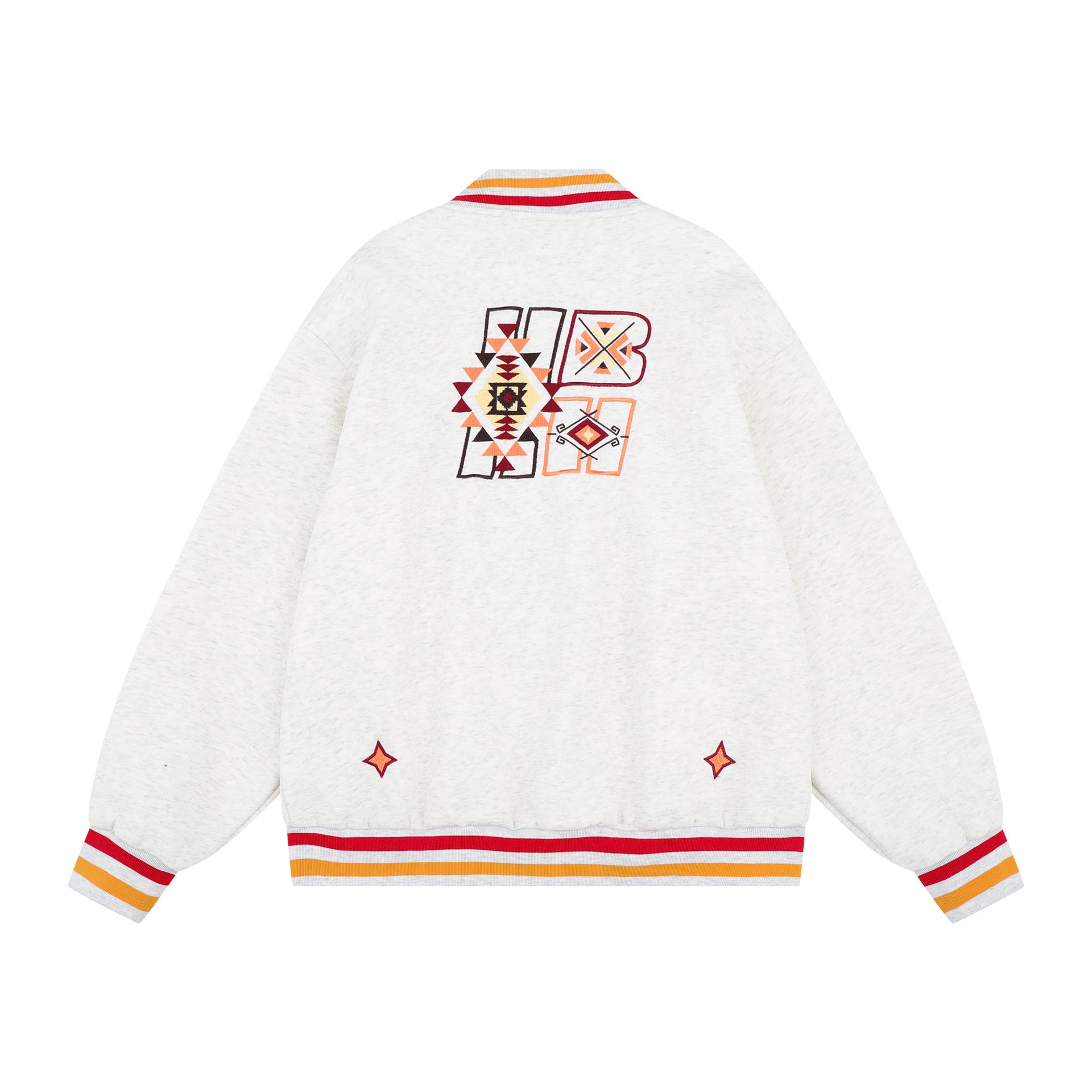 2025 New American Style Retro Trendy Street Trendy Hip-Hop Pi Handsome Letter Printing Trendy Casual Jacket