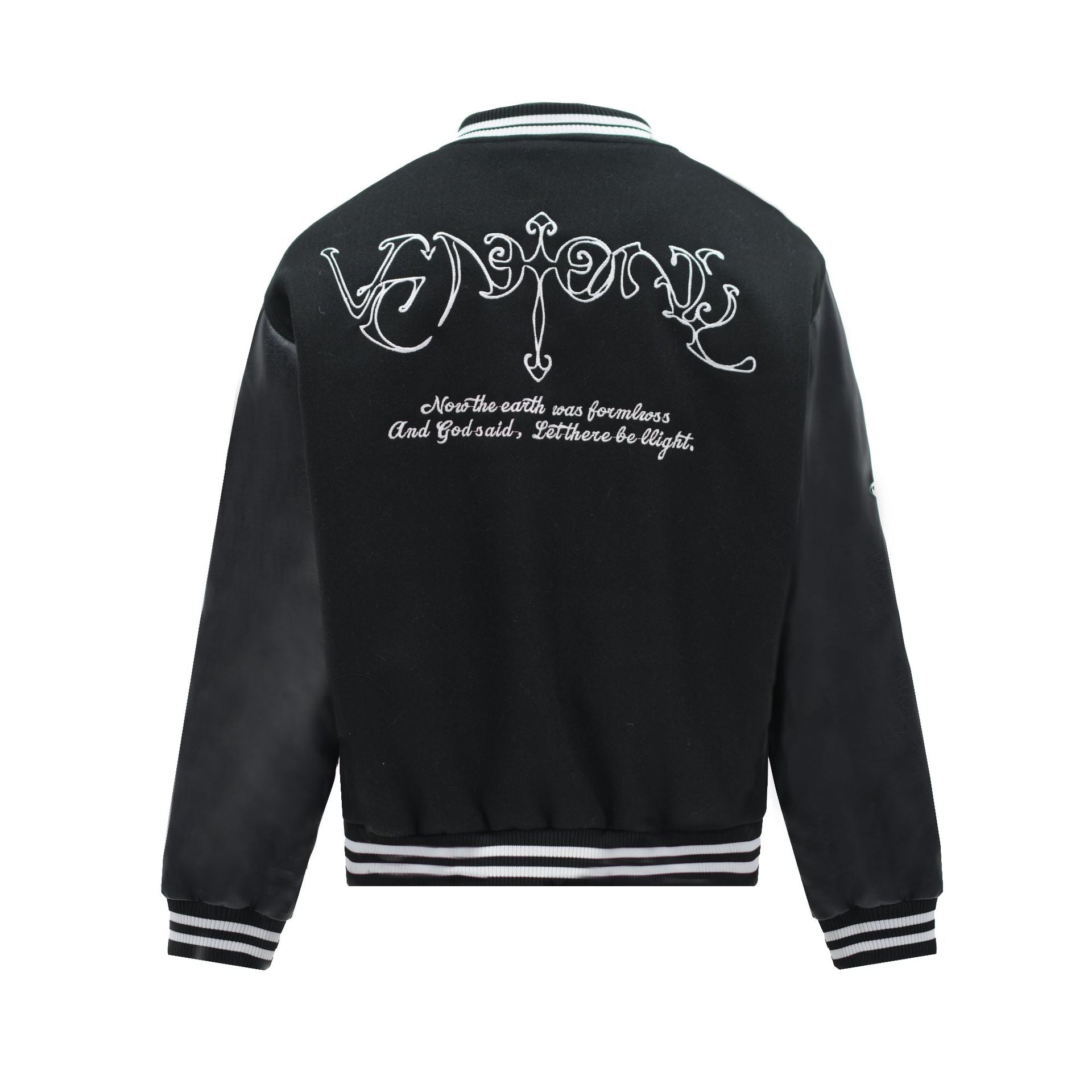 Trendy Street Embroidered Contrast Jacket Spring And Autumn New Retro National Fashion Hip Hop Baseball Suit Jacket