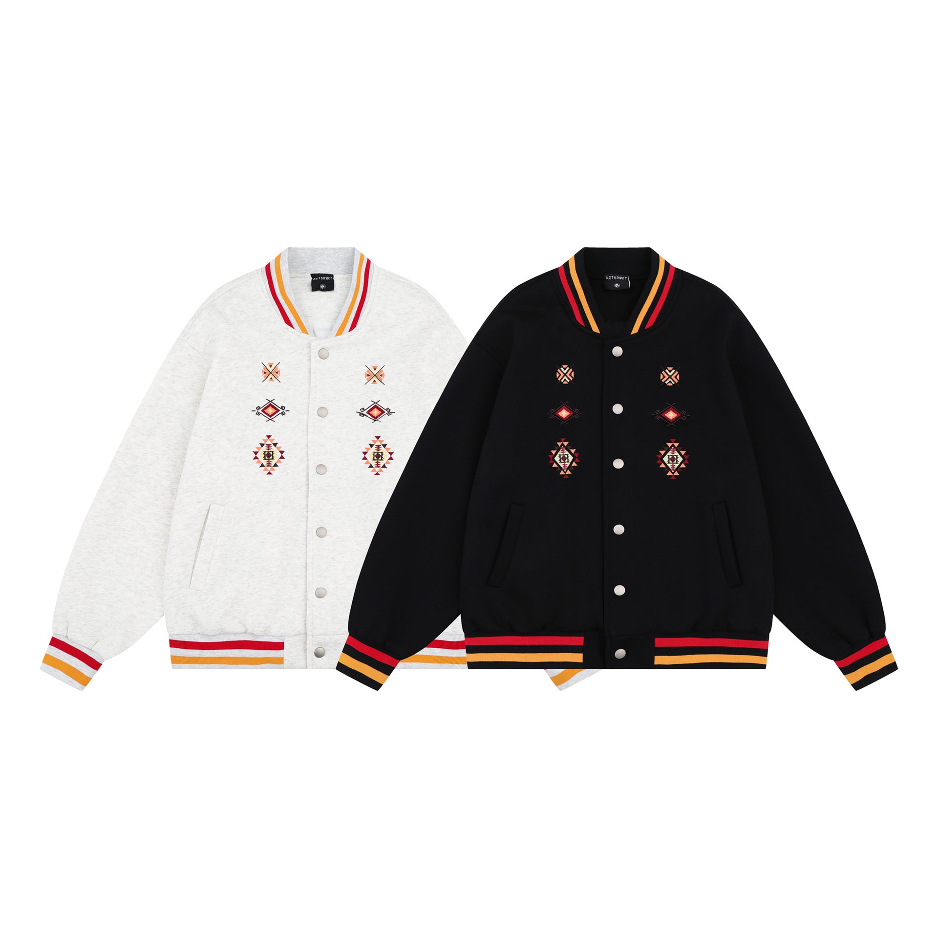 2025 New American Style Retro Trendy Street Trendy Hip-Hop Pi Handsome Letter Printing Trendy Casual Jacket