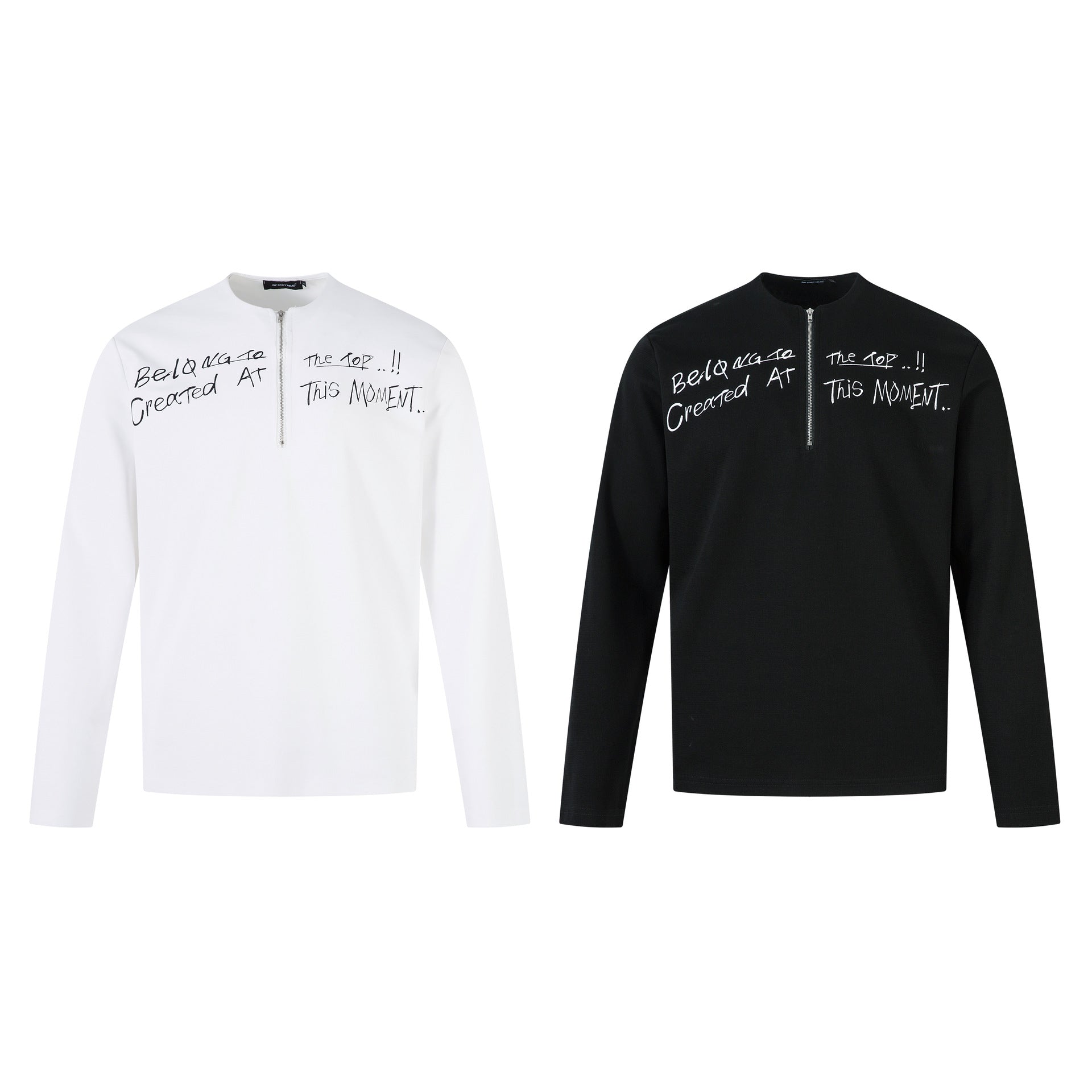 2025 New American Style Retro High Street Trend Hip Hop Letter Embroidered Loose Casual Knitted Shirt