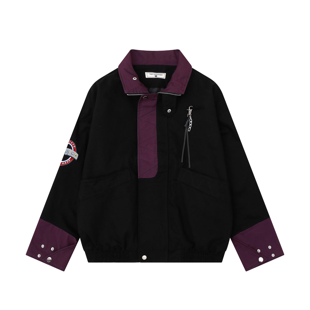 American Street Oversize Jacket Unisex Hip Hop Lassel Jacket