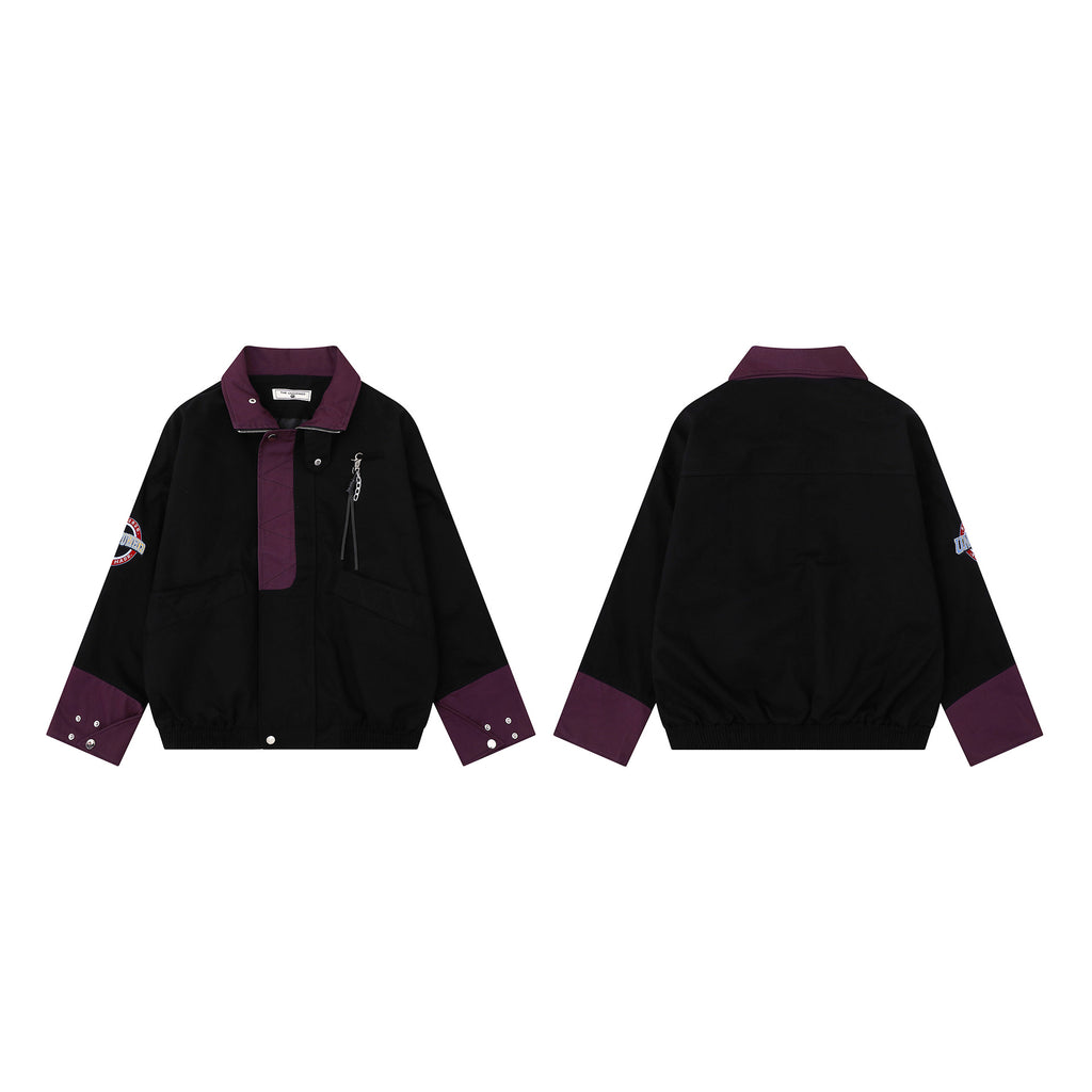 American Street Oversize Jacket Unisex Hip Hop Lassel Jacket