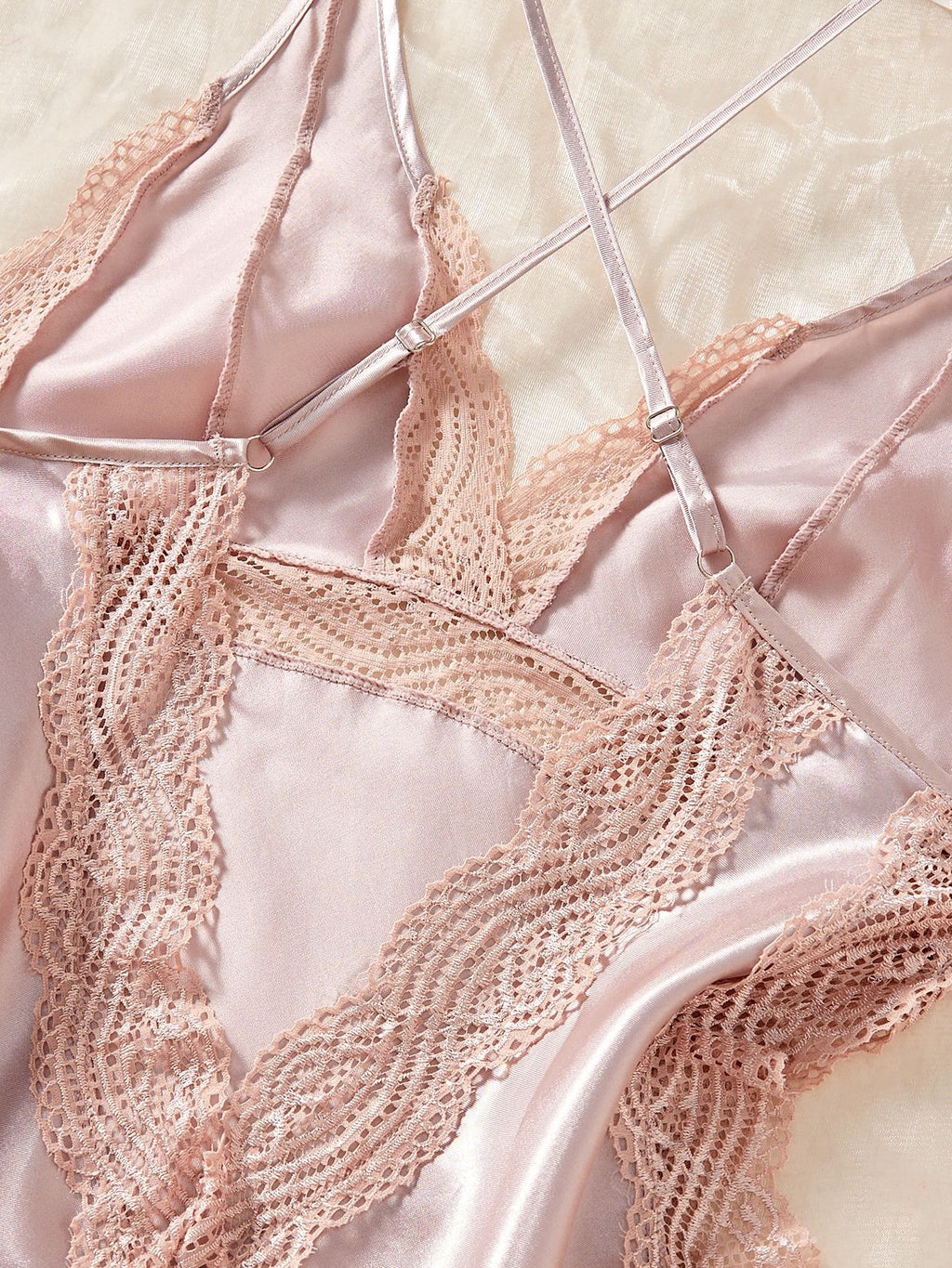 Lace One-Piece Pajamas - Sexy Bodysuit Lingerie