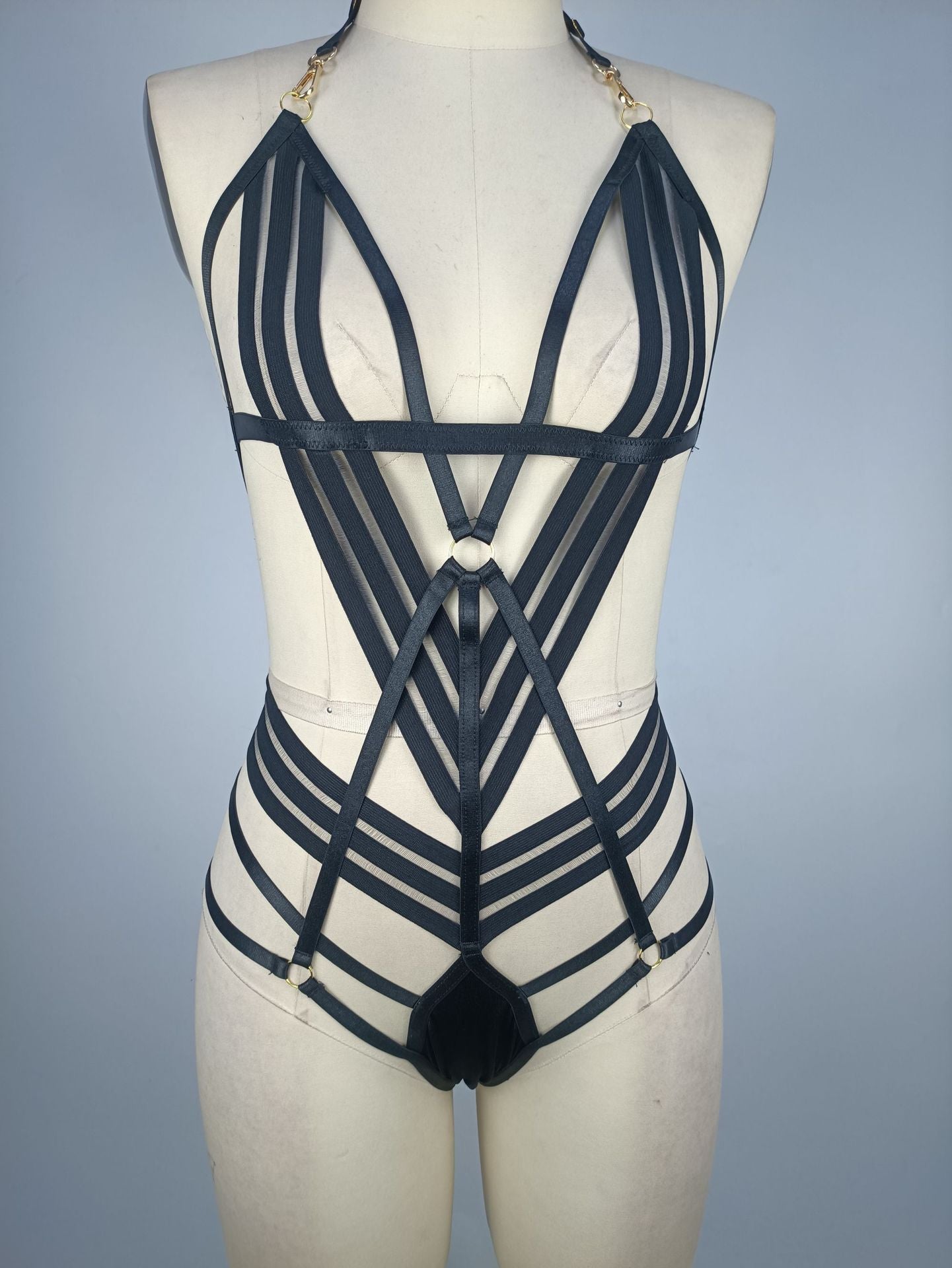 Strap Pajamas Lingerie - Sexy One-Piece Bodysuit