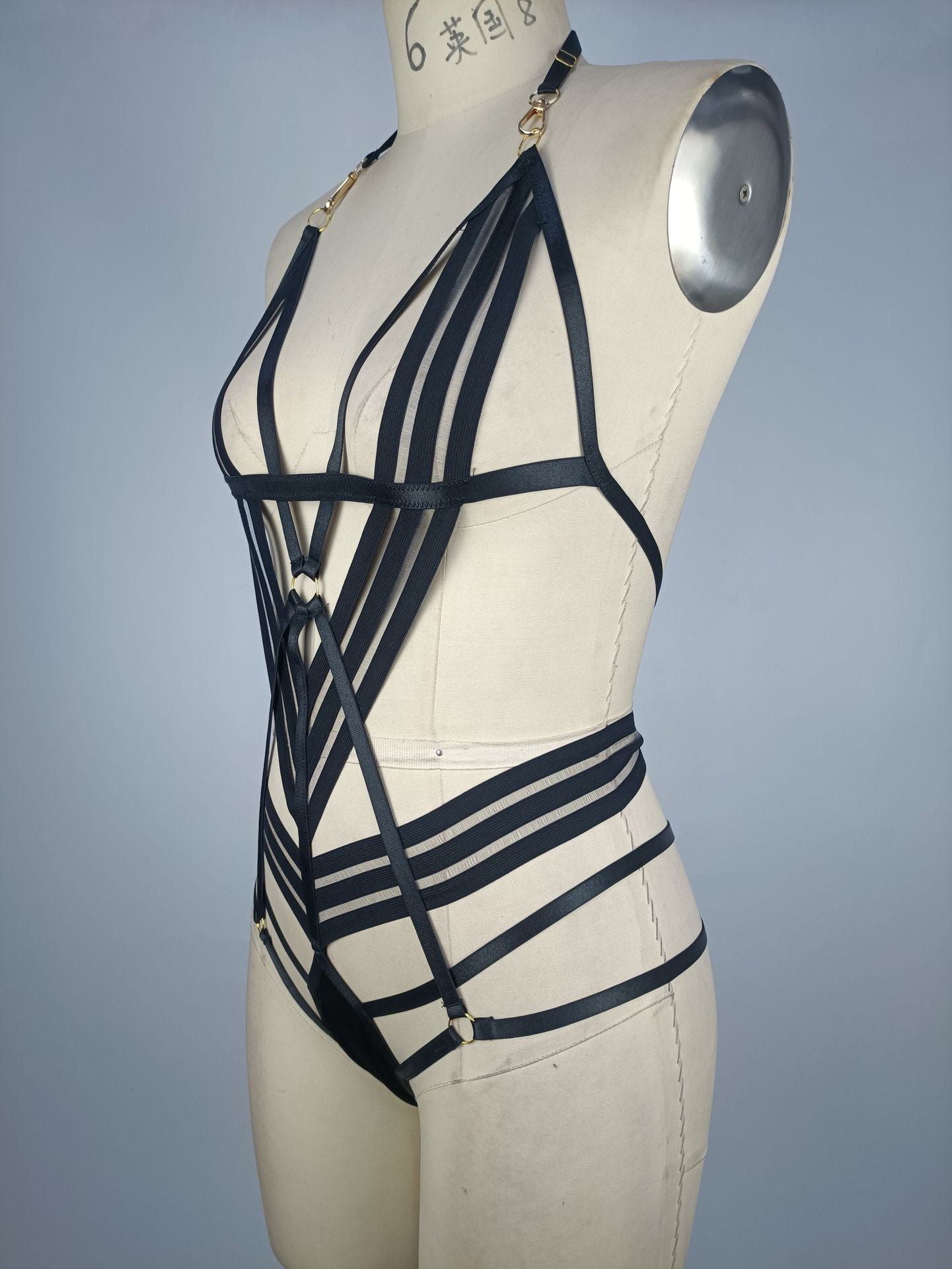 Strap Pajamas Lingerie - Sexy One-Piece Bodysuit