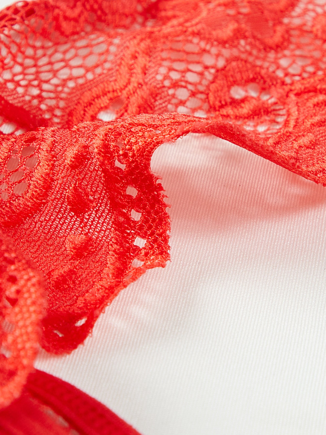 Lace Perspective Lingerie - Sexy Open Bust Bodysuit