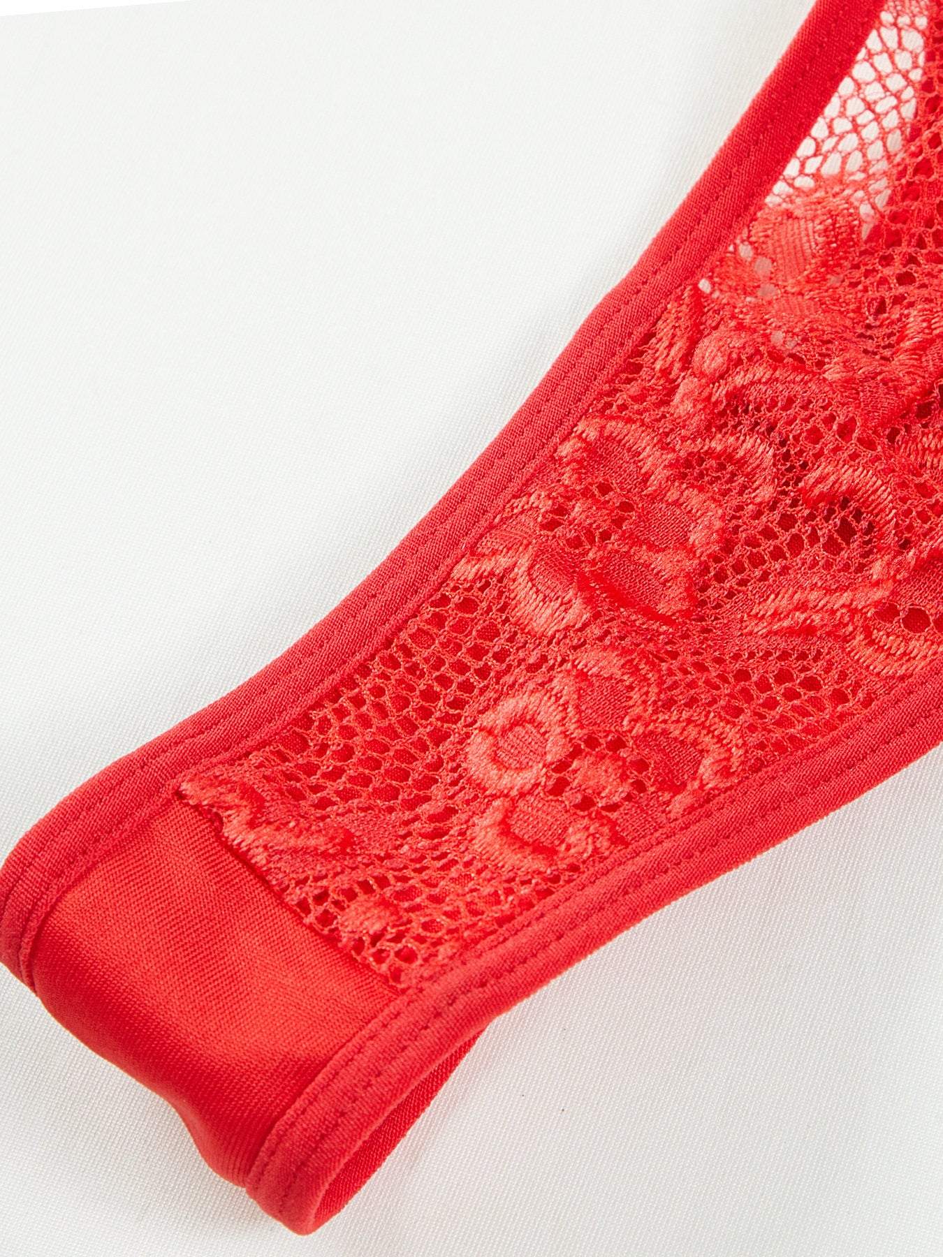 Lace Perspective Lingerie - Sexy Open Bust Bodysuit
