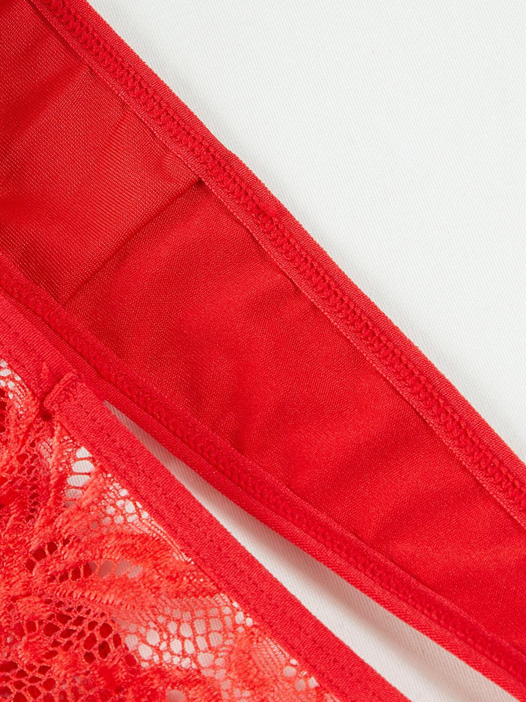 Lace Perspective Lingerie - Sexy Open Bust Bodysuit